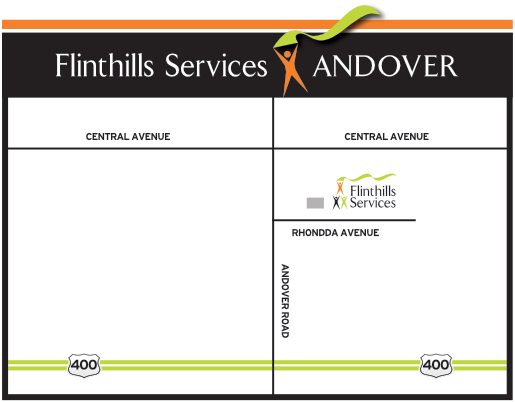 Flinthills Services Andover Map